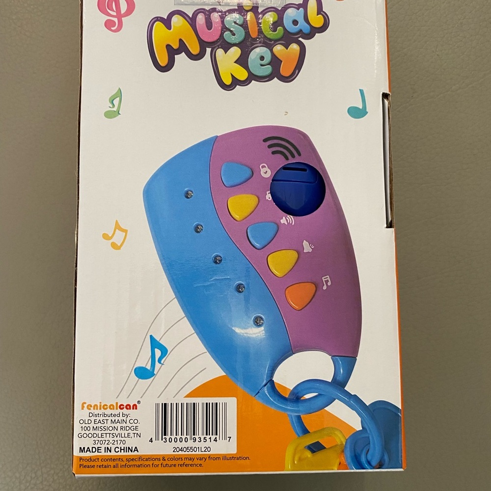 Musical Key Toy-NIB - Picture 2 of 2